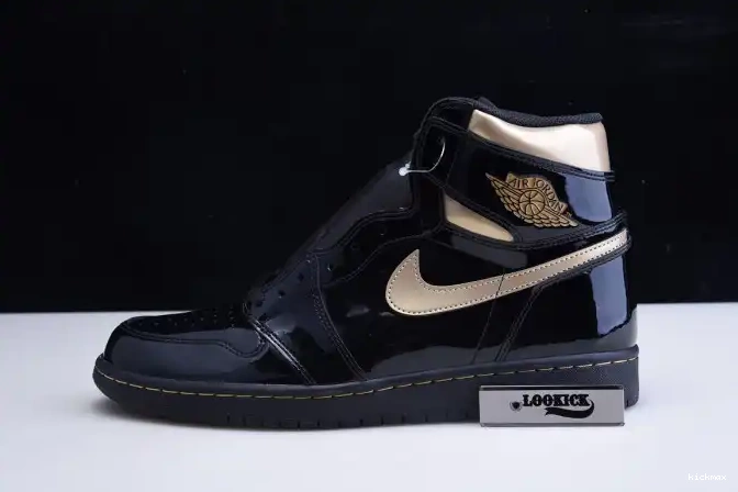 Rep MAX RETRO JORDAN HIGH GOLD AIR BLACK (2020) 1 METALLIC 555088-032 0330